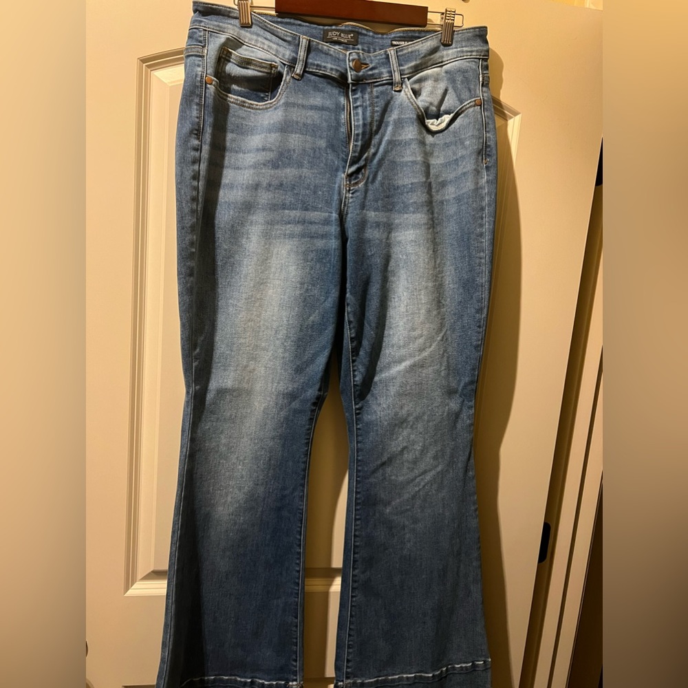 Judy Blue Flare Trouser high rise jeans 18W